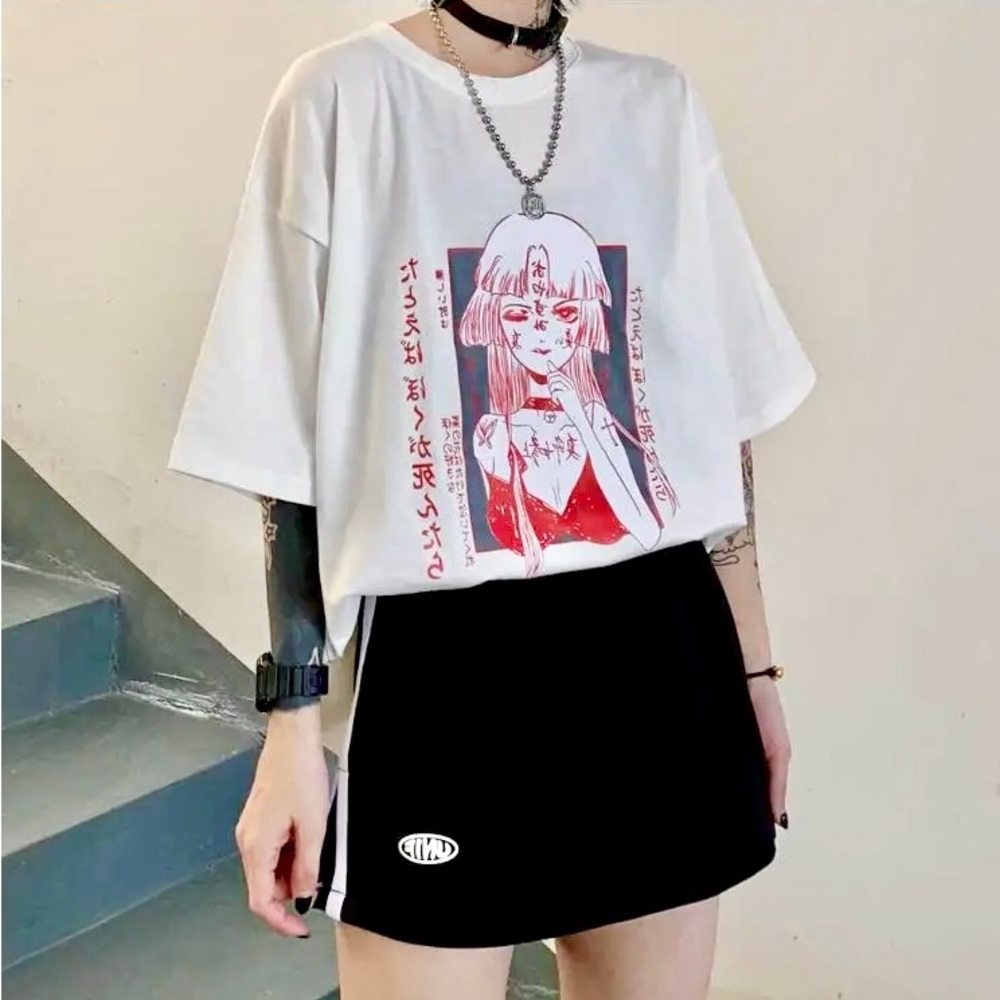 🌈 Cool Japan Vintage print style shirt - Picture 5 of 5